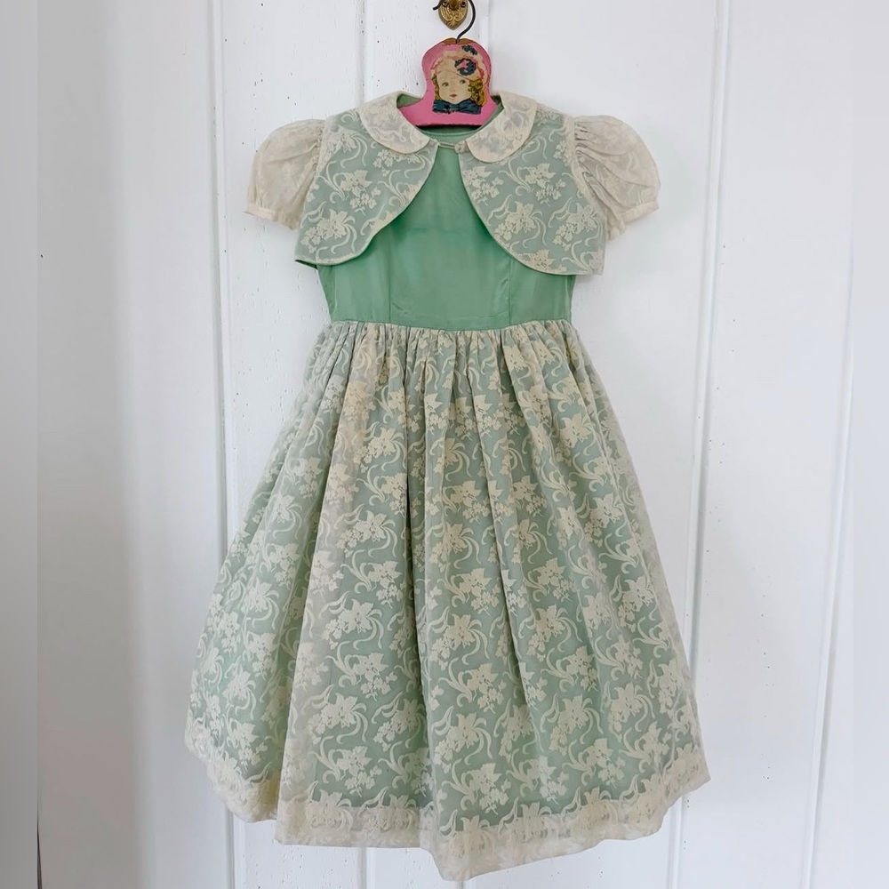 1950’s Lace Dress & Bolero Jacket